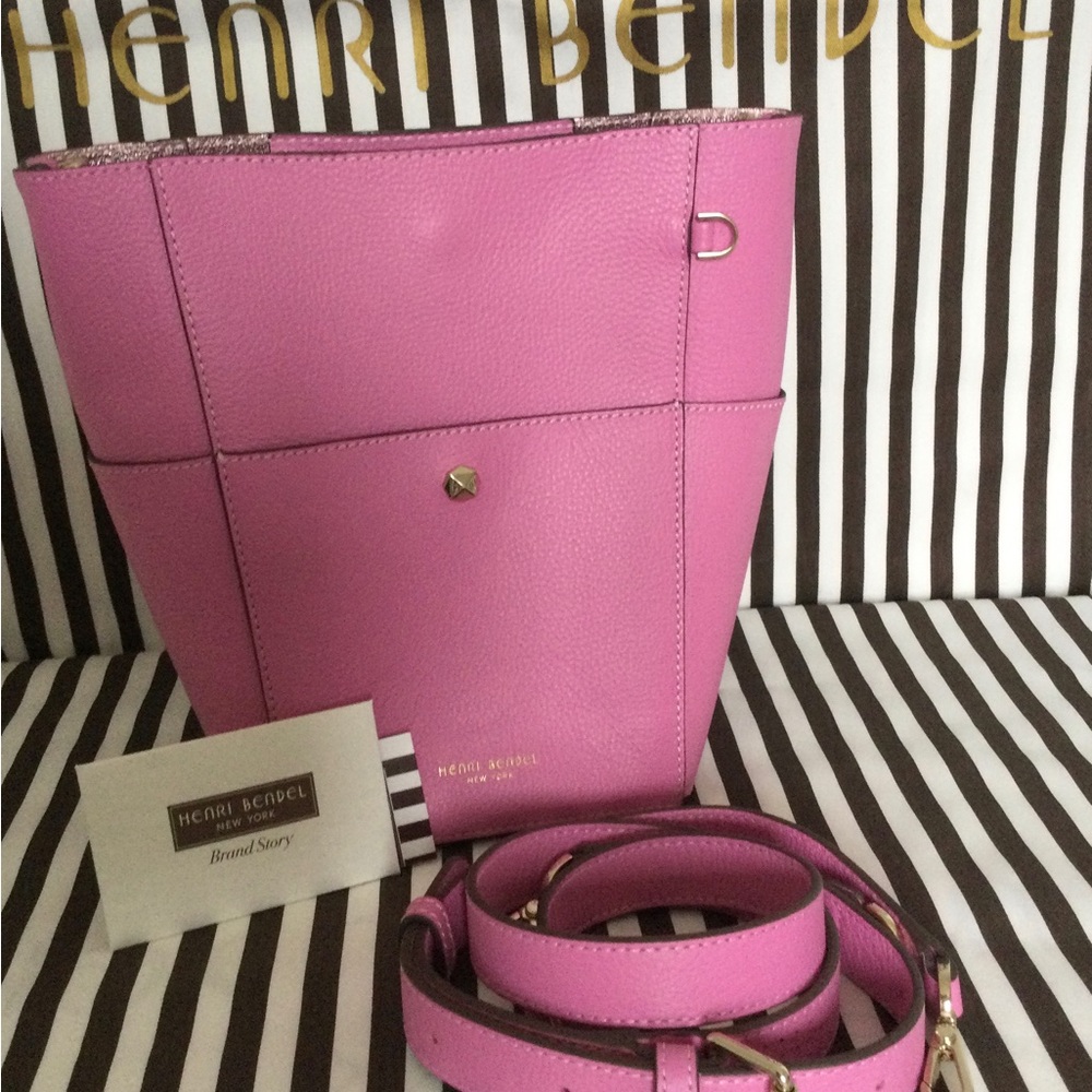 Henri Bendel bouquet mini hobo. - Picture 5 of 8